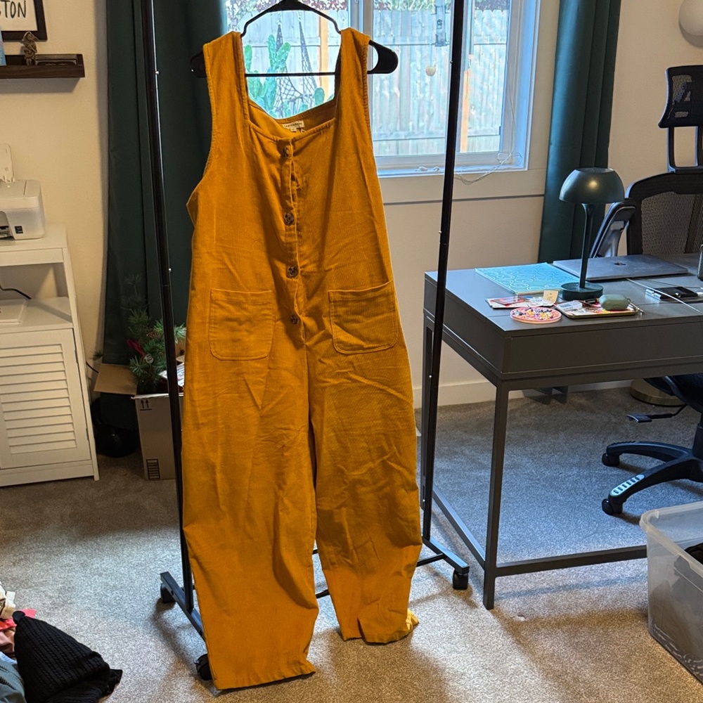 EARTHBOUND Mustard Jumpsuit